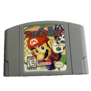Mario Party Nintendo 64 Authentic Tested Working - Game Cart Only